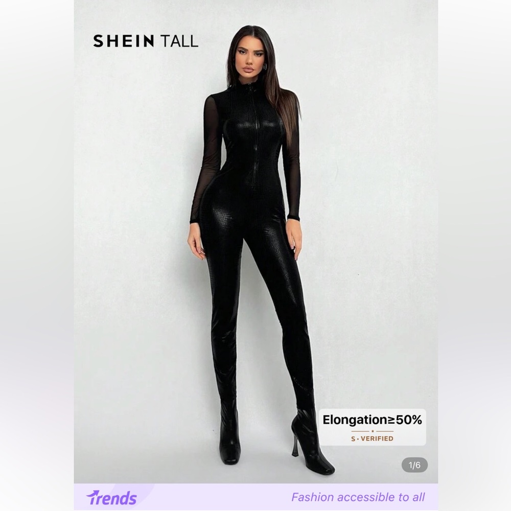 SHEIN Black Jumpsuit